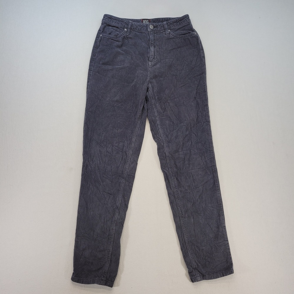 BDG Corduroy Mom Pants Womens 27 Blue Gray High Rise Tapered Leg